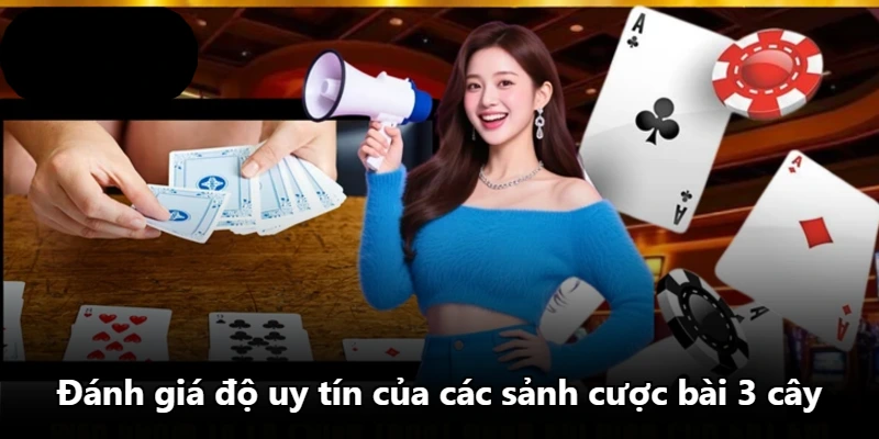 Đánh giá độ uy tín của các sảnh cược bài 3 cây Đánh giá độ uy tín của các sảnh cược bài 3 cây
